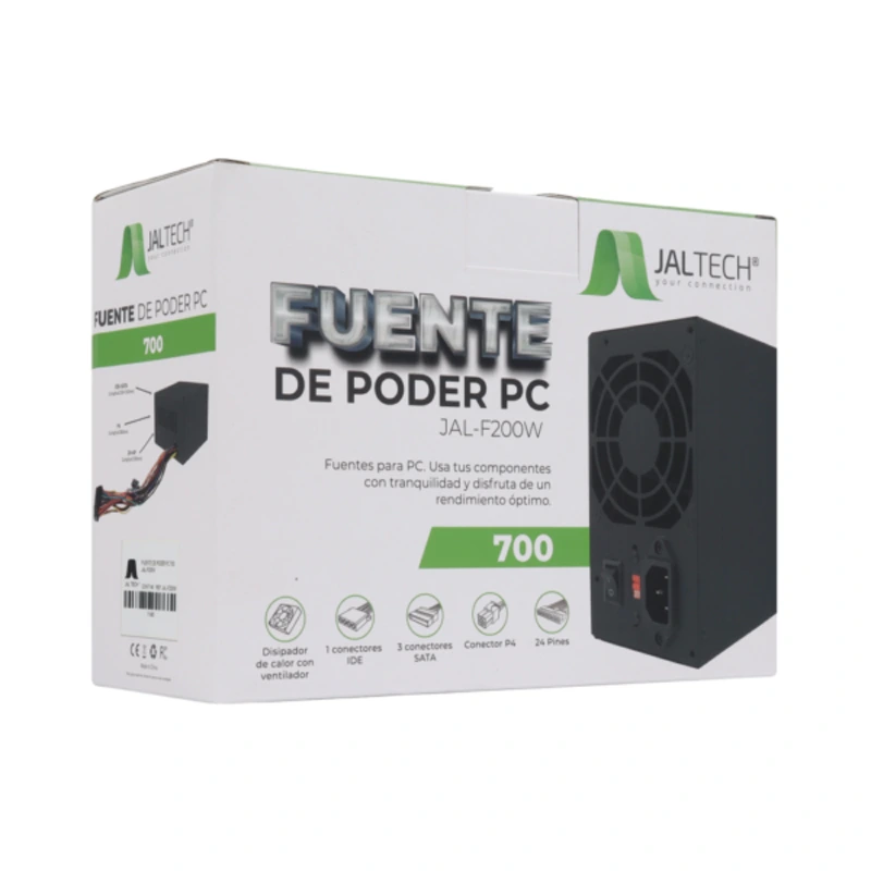Fuente De Poder Gamer 800w 80 Plus Bronce - imagen 1