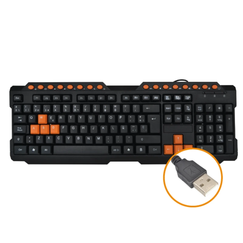 Teclado Basik Tech Multimedia - imagen 1