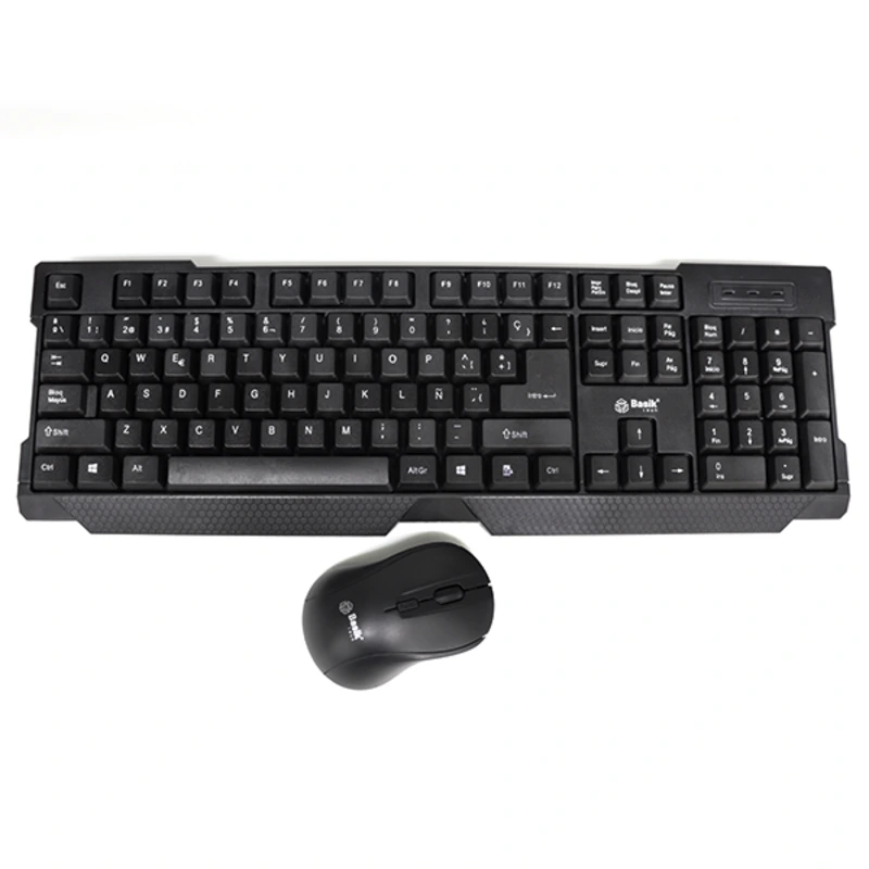 Combo Basik Tech Teclado Y Mouse Inalámbrico - imagen 1