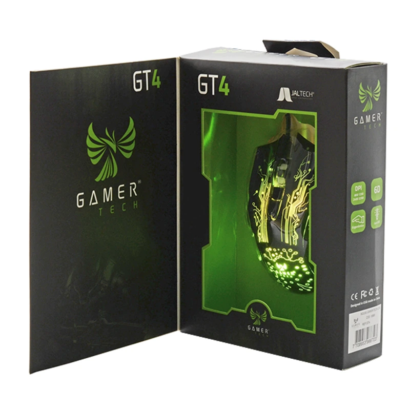 Mouse Usb Gamer Tech Gt4 - imagen 1