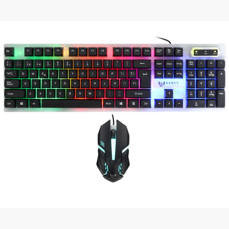 Combo Teclado Y Mouse Usb Gamer-kb518 - imagen 1