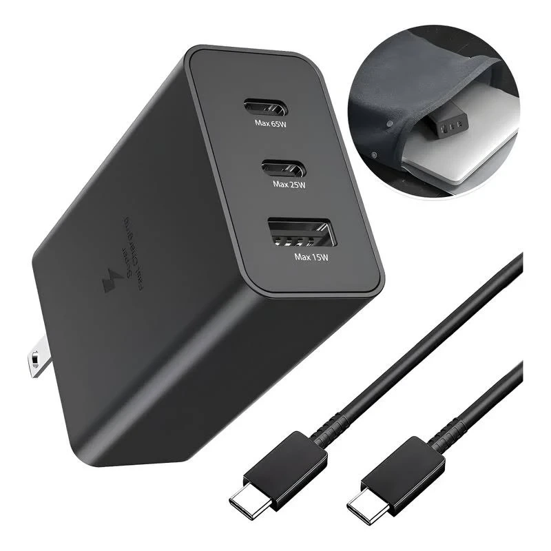 Adaptador Samsung 65w Con Cable - imagen 1